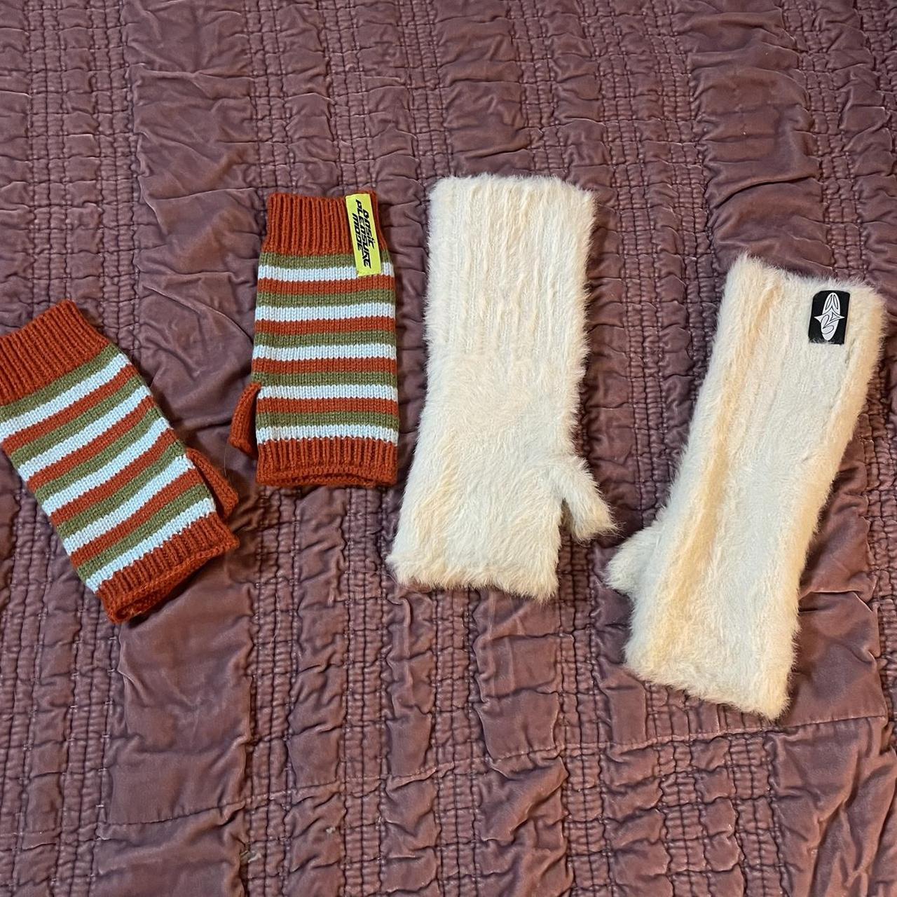 Basic Pleasure Mode Women's Gloves - Multi – whit… - image 1