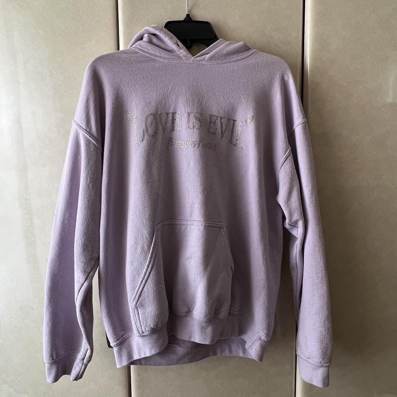 Champion sweater light outlet purple instagram