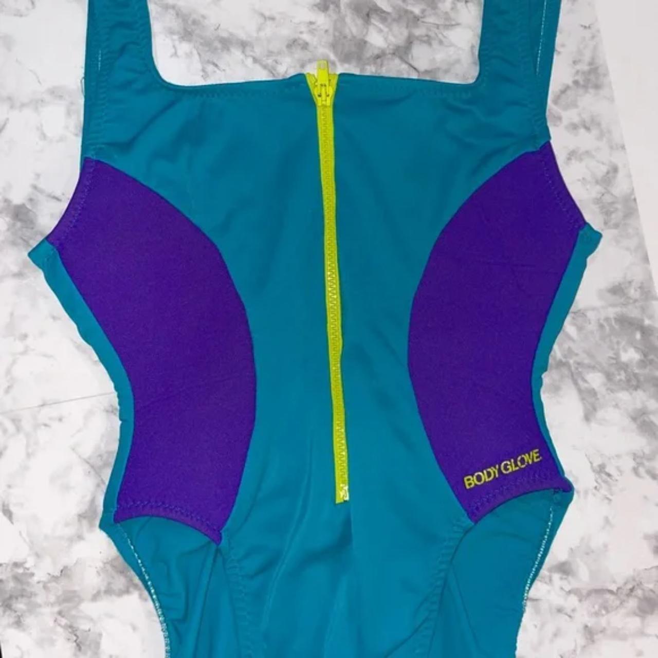 Body Glove Women's Blue and Purple Swimsuit-one-piece (2)