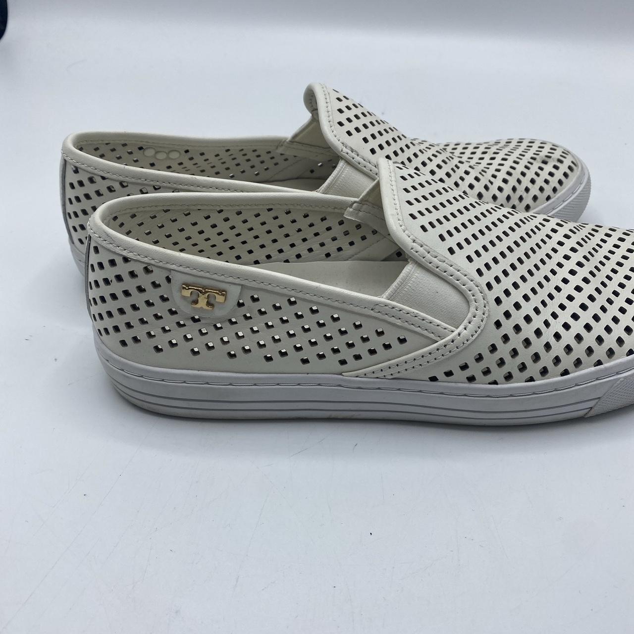 Tory burch store jesse perforated sneaker