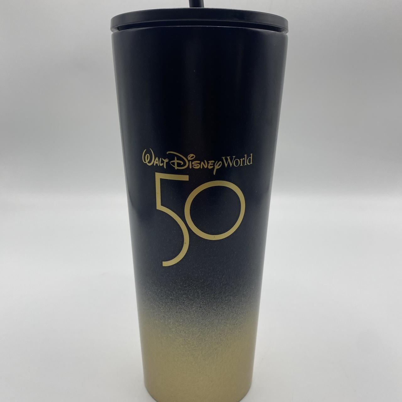 Starbucks Walt Disney World 50th factory Anniversary Stainless Steel Tumbler - New!