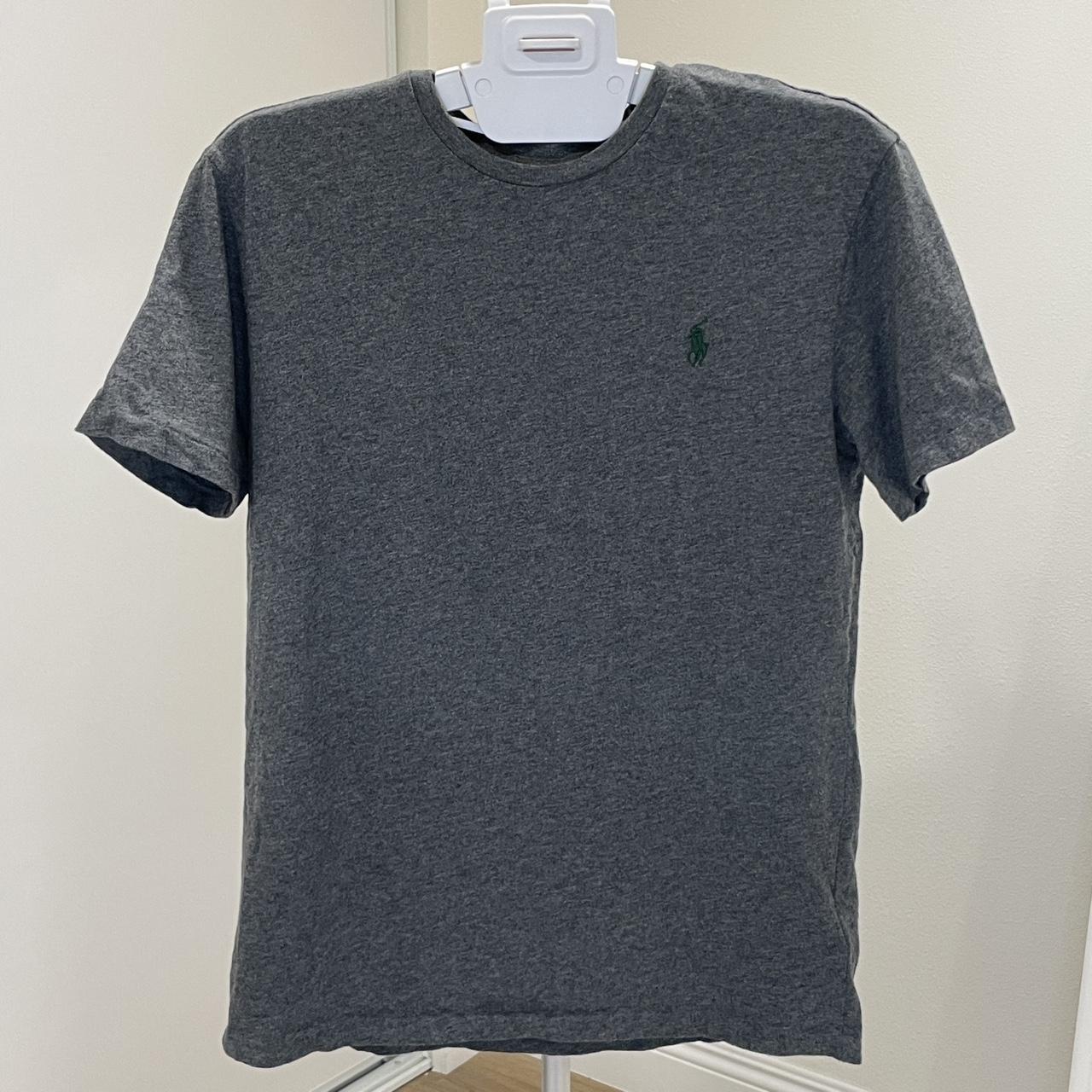 Polo Ralph Lauren Men's Grey T-shirt | Depop