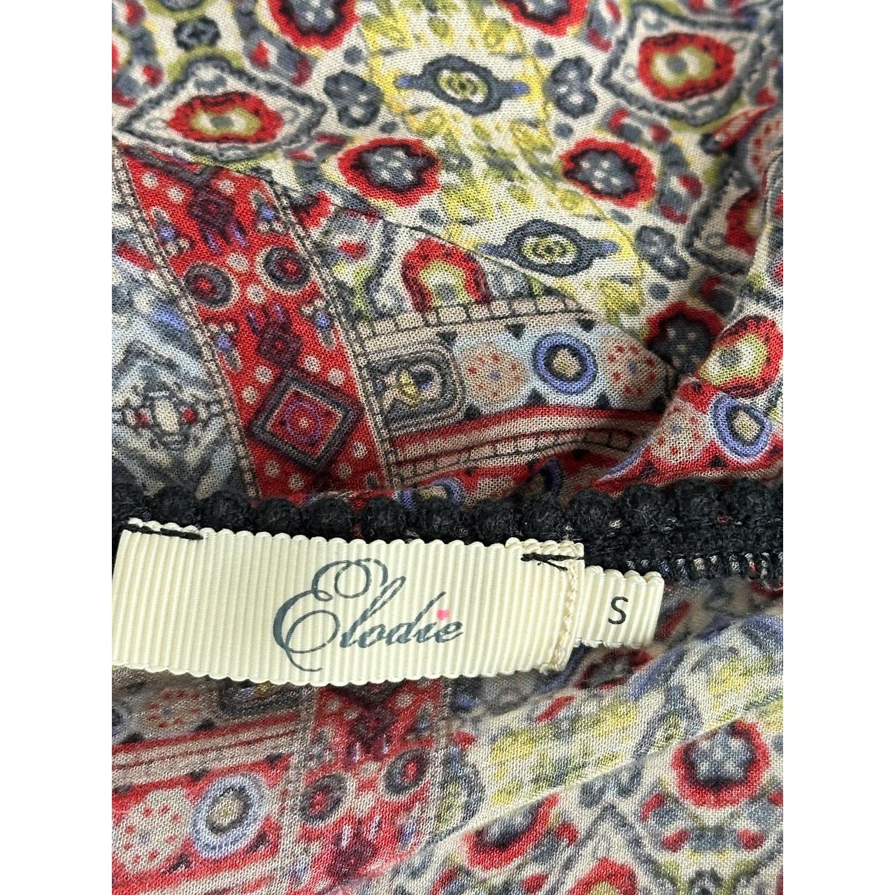 Source Unknown Women's Blouse - Red/Black - S – M… - image 3