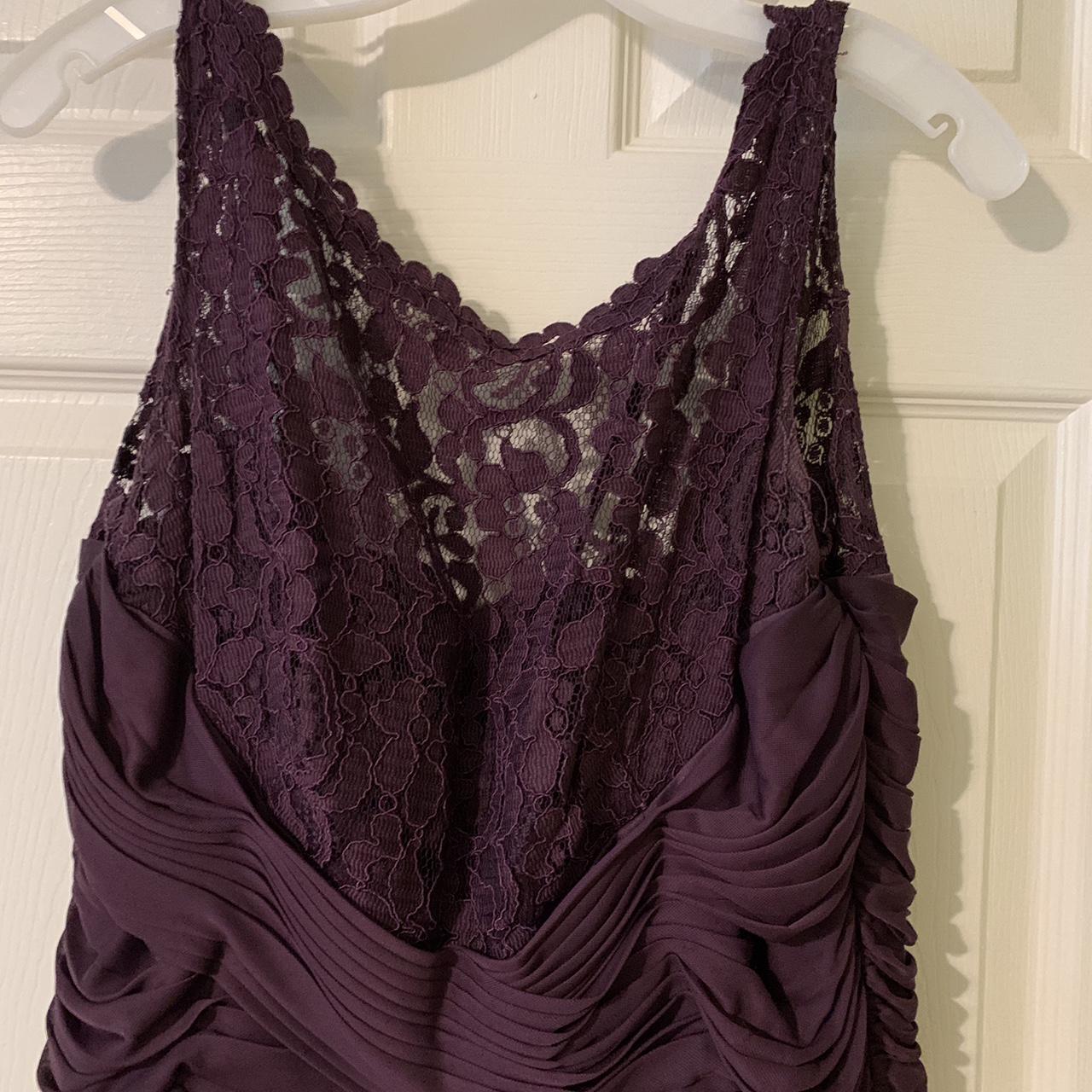 Davids Bridal Purple Dress