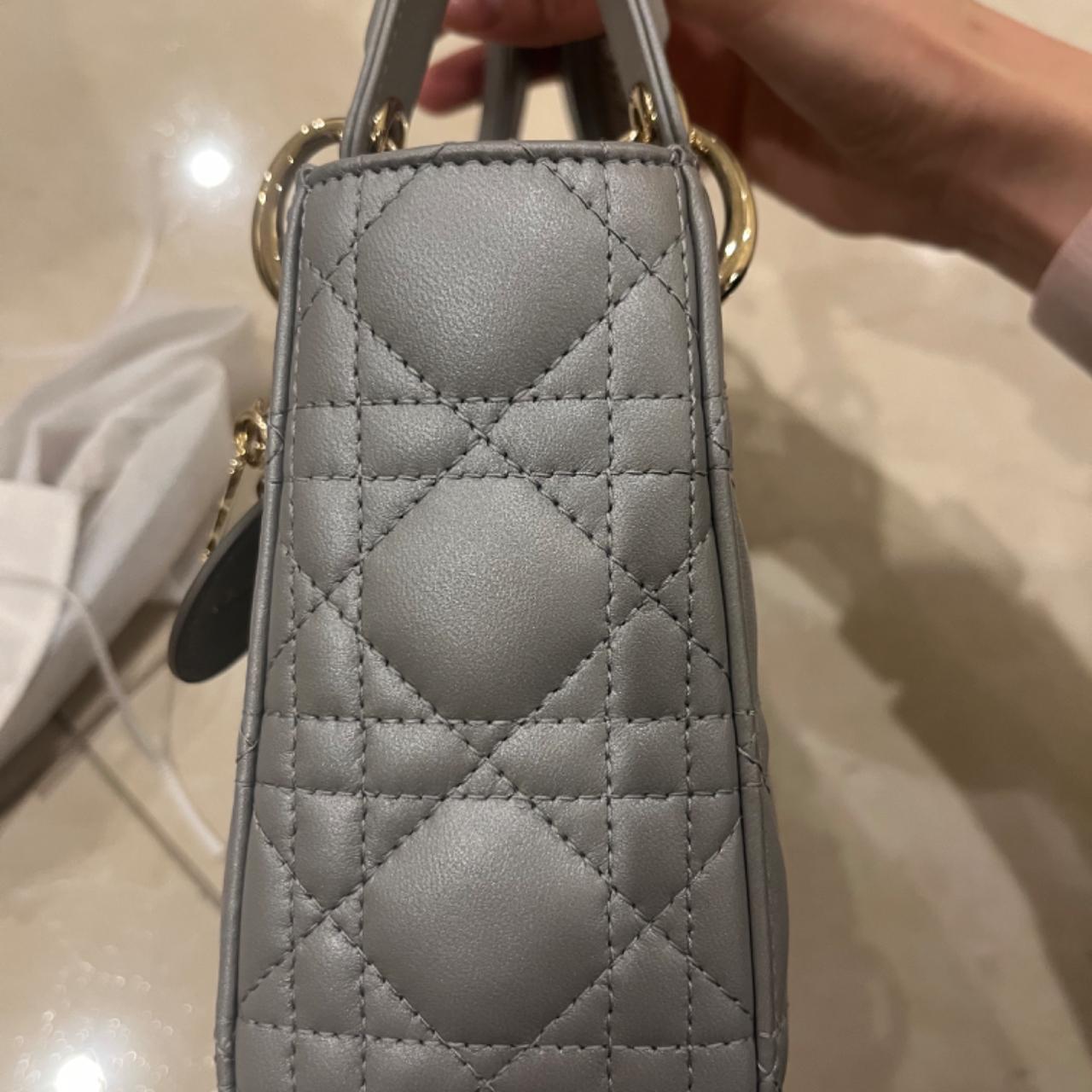 Mini lady hotsell dior grey