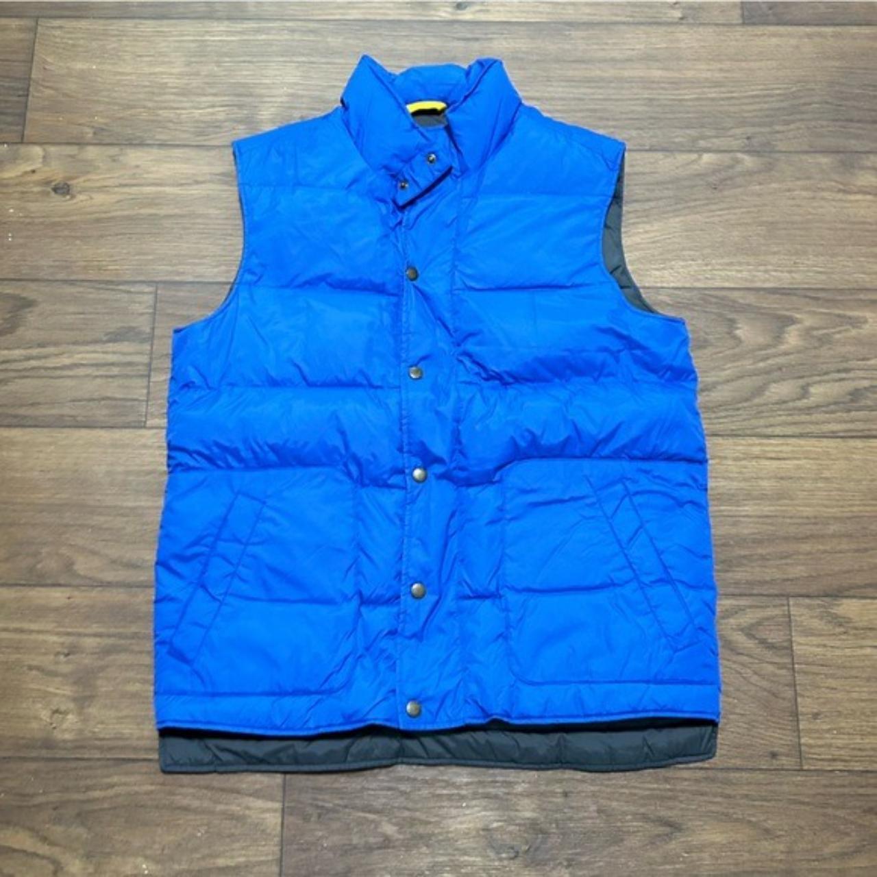 Lands end men's down on sale vest