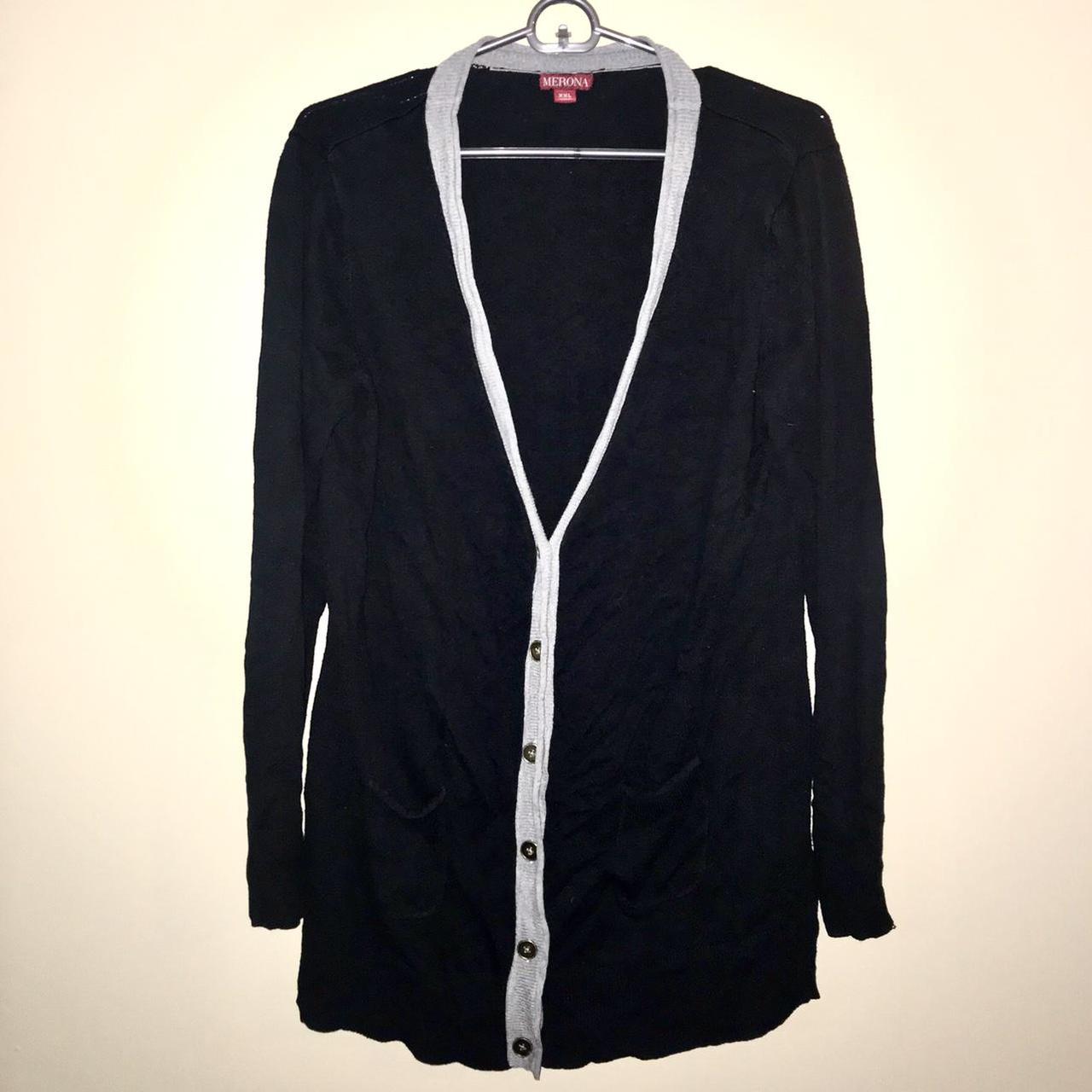 Merona black cardigan sale