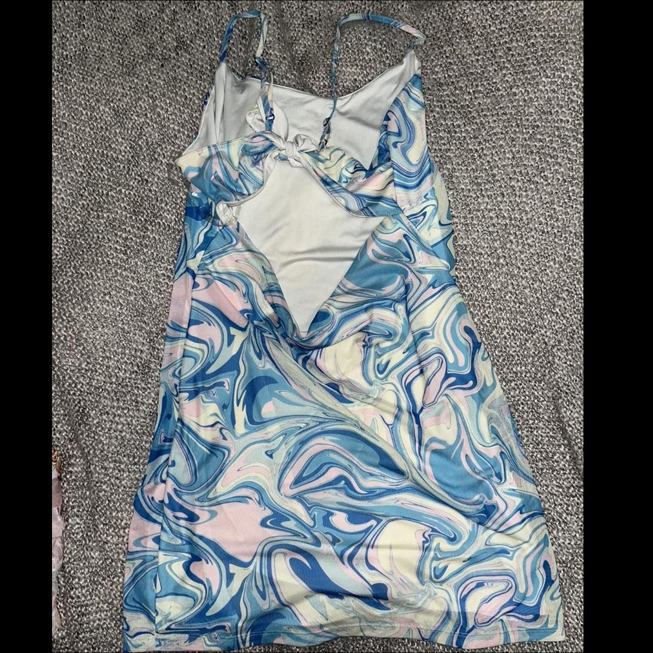 Kohls Strappy dress with open back. Depop