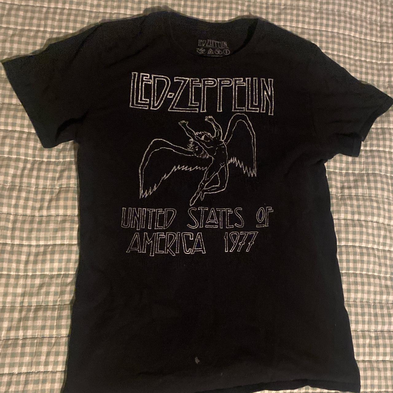 Led Zeppelin Band T Shirt Size Medium #bandtee... - Depop