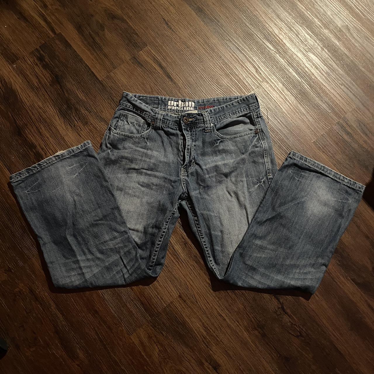 Urban pipeline loose bootcut jeans sale