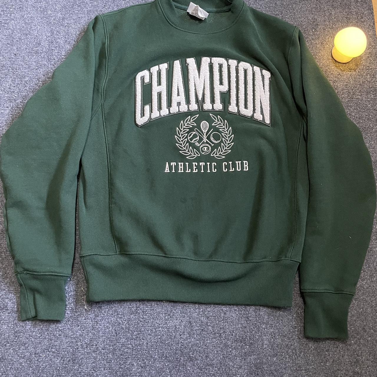 Lightly Worn Vintage Champion Sweater Size Small... - Depop