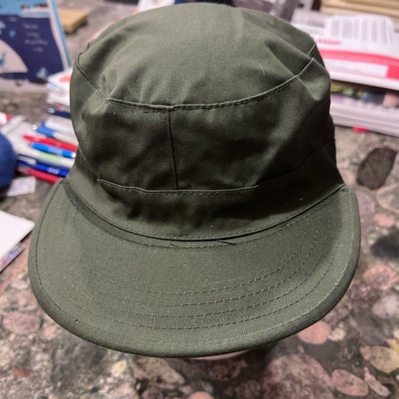 Like new fact underground green military hat - Depop