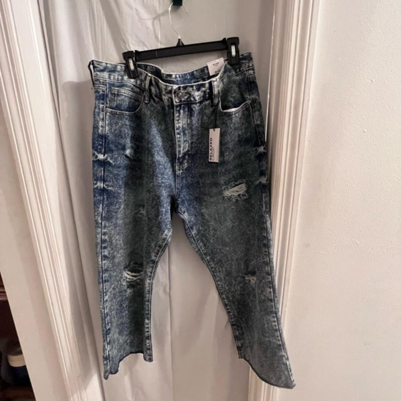 Nwt rue 21 men's relaxed crop jeans size... - Depop