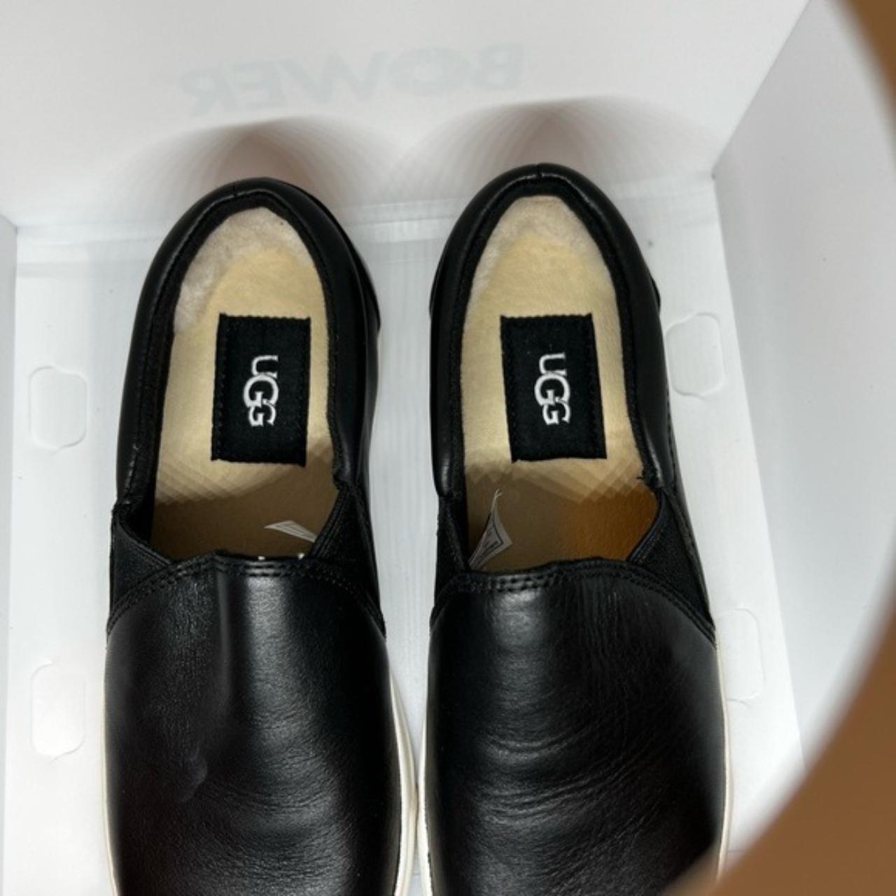 Like new ugg kitlyn leather slip on sneaker size... - Depop