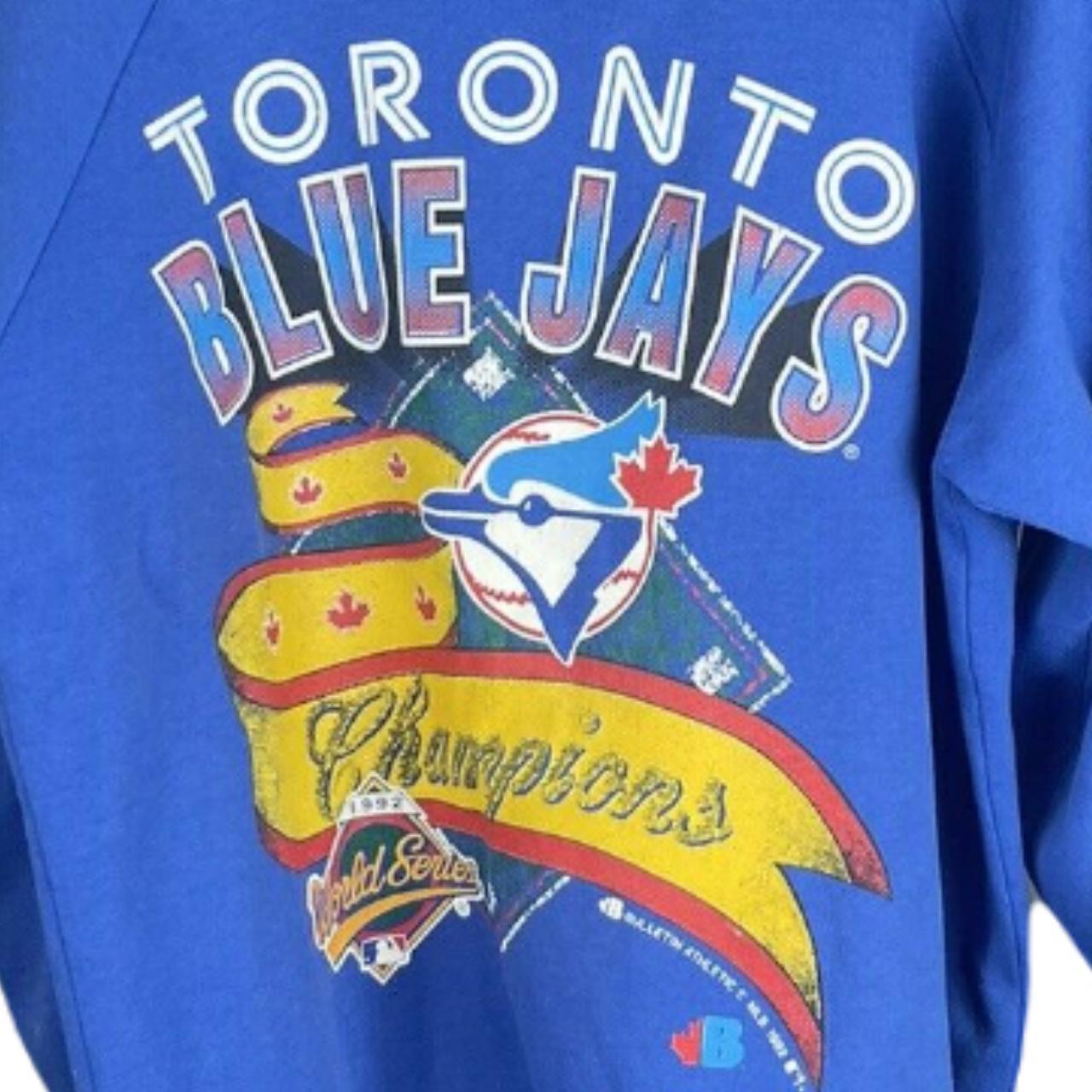 Vintage 1992 Toronto Blue Jays World Series Champs - Depop