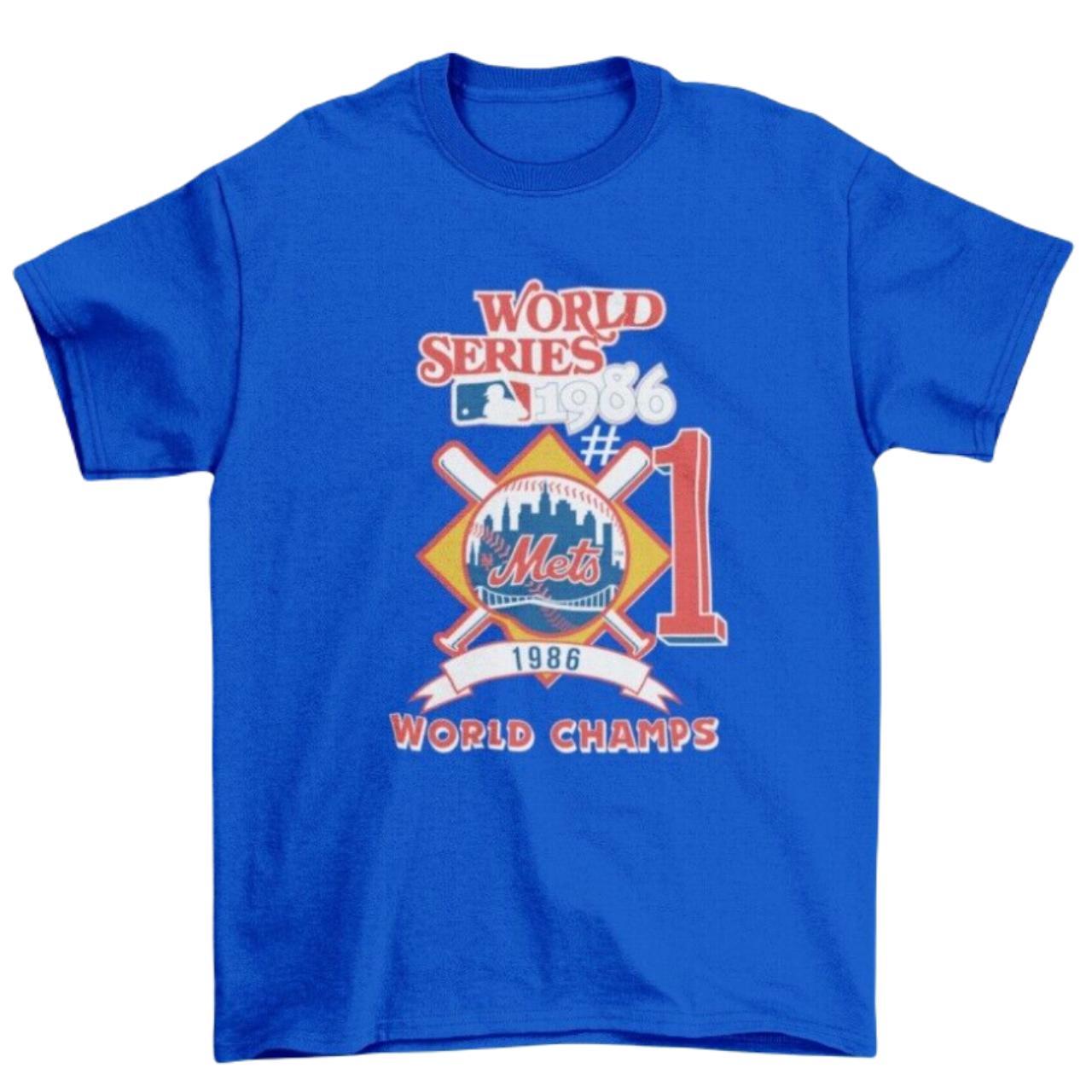 New York Mets vintage 1986 World Champions MLB - Depop