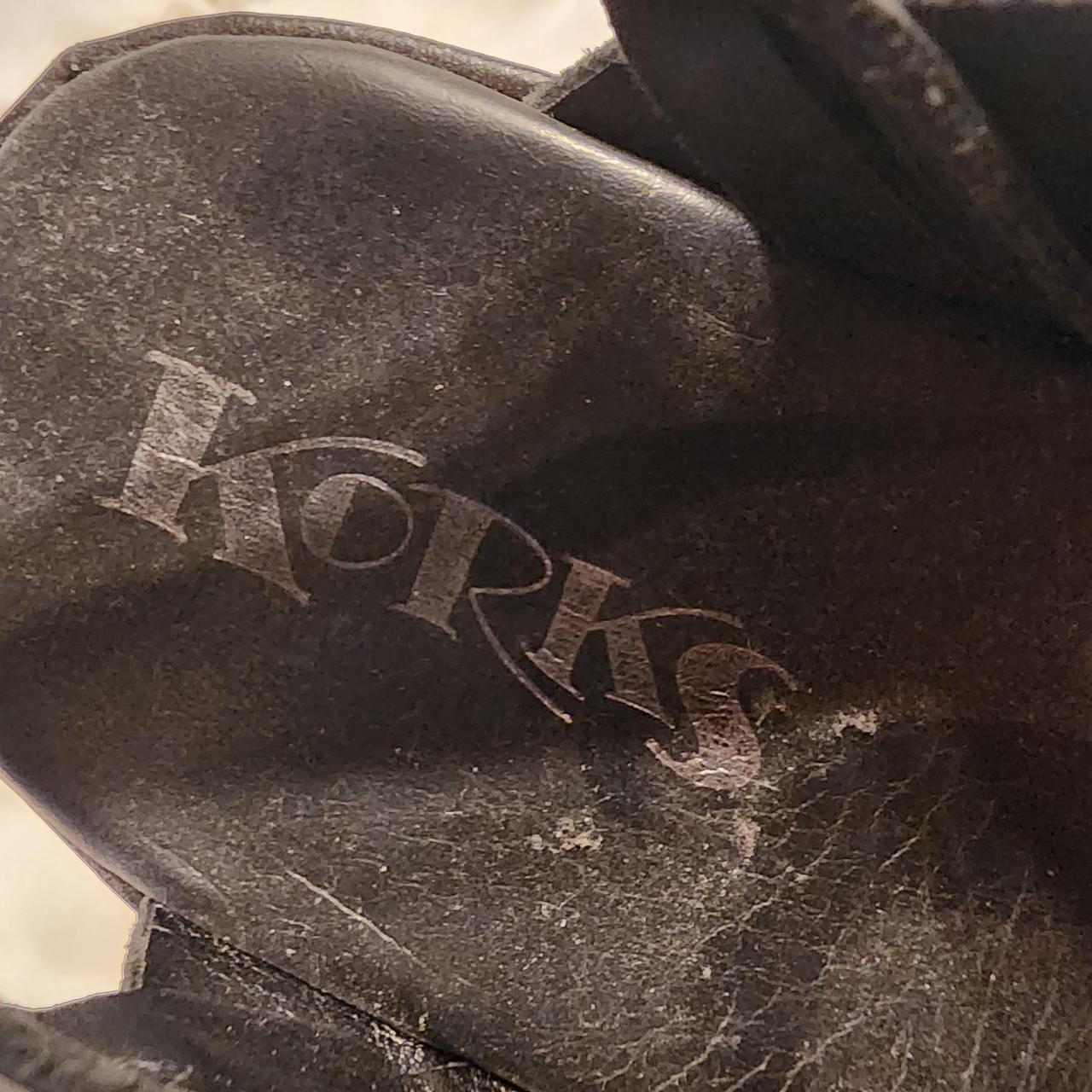 Korks Women's Black Sandals (4)