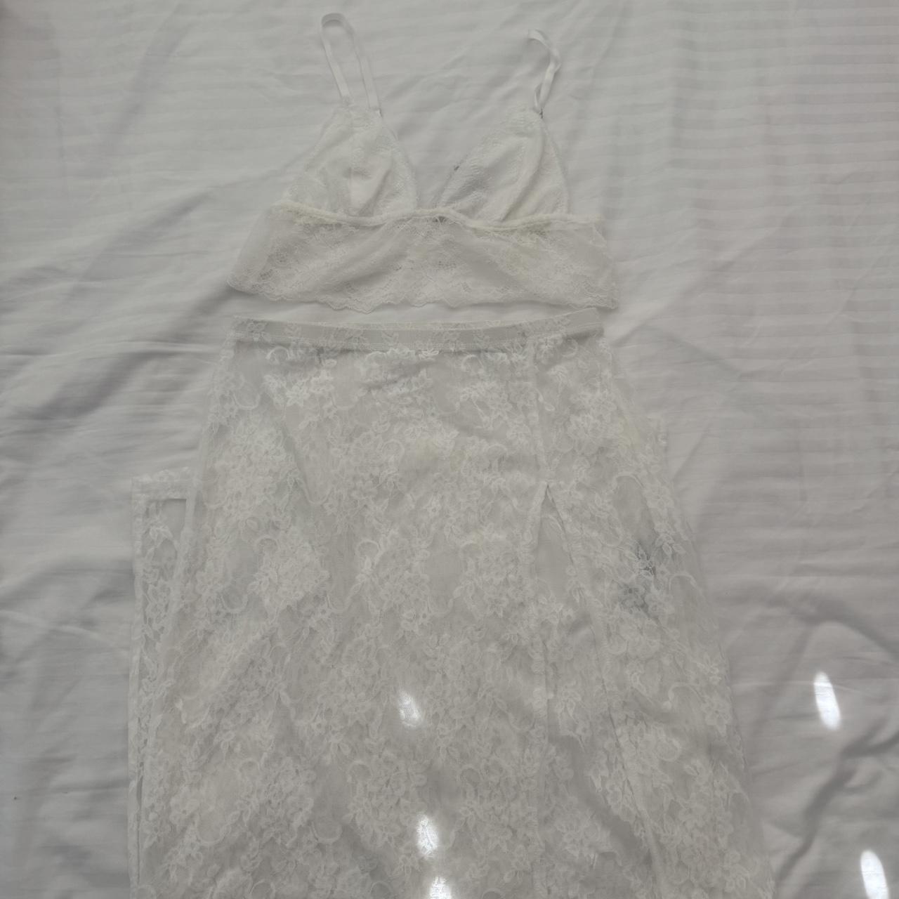 Edikted Women's Skirt - White - S – Edikted White… - image 1