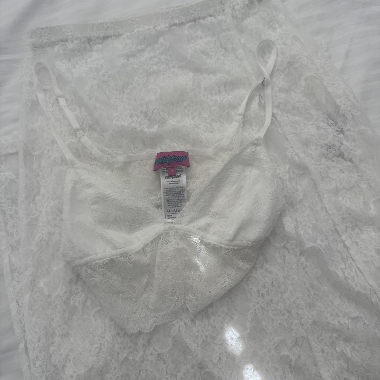 Edikted Women's Skirt - White - S – Edikted White… - image 3