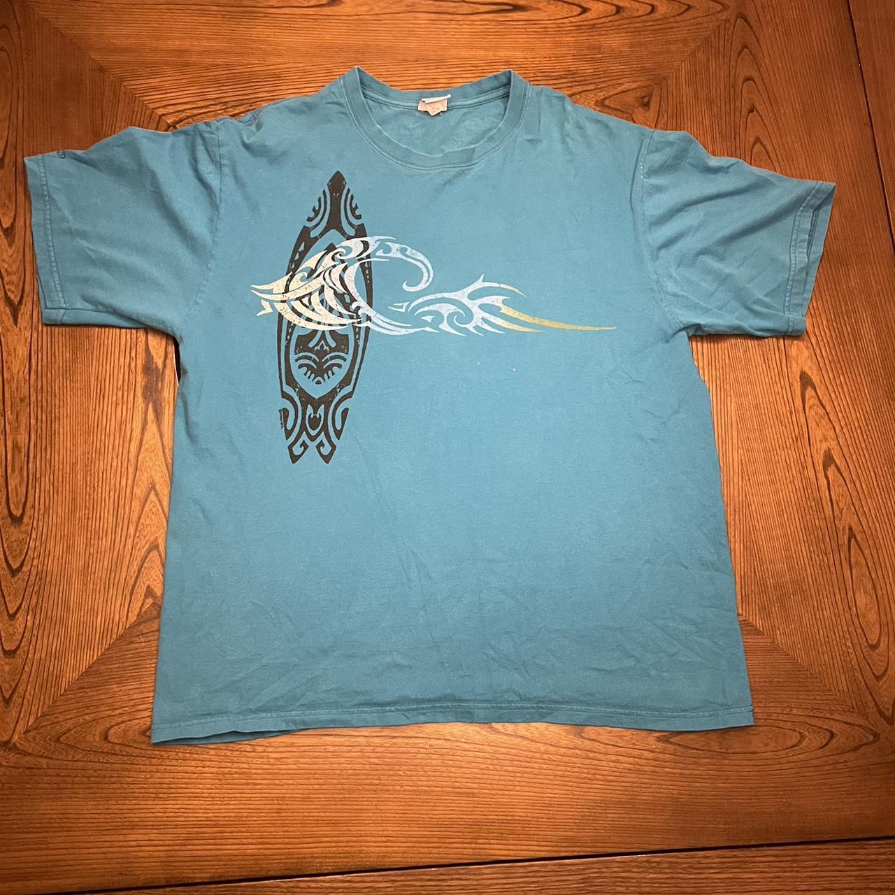 Vintage Blue Hawaii ‘Crazy Shirts’ Surfboard... Depop