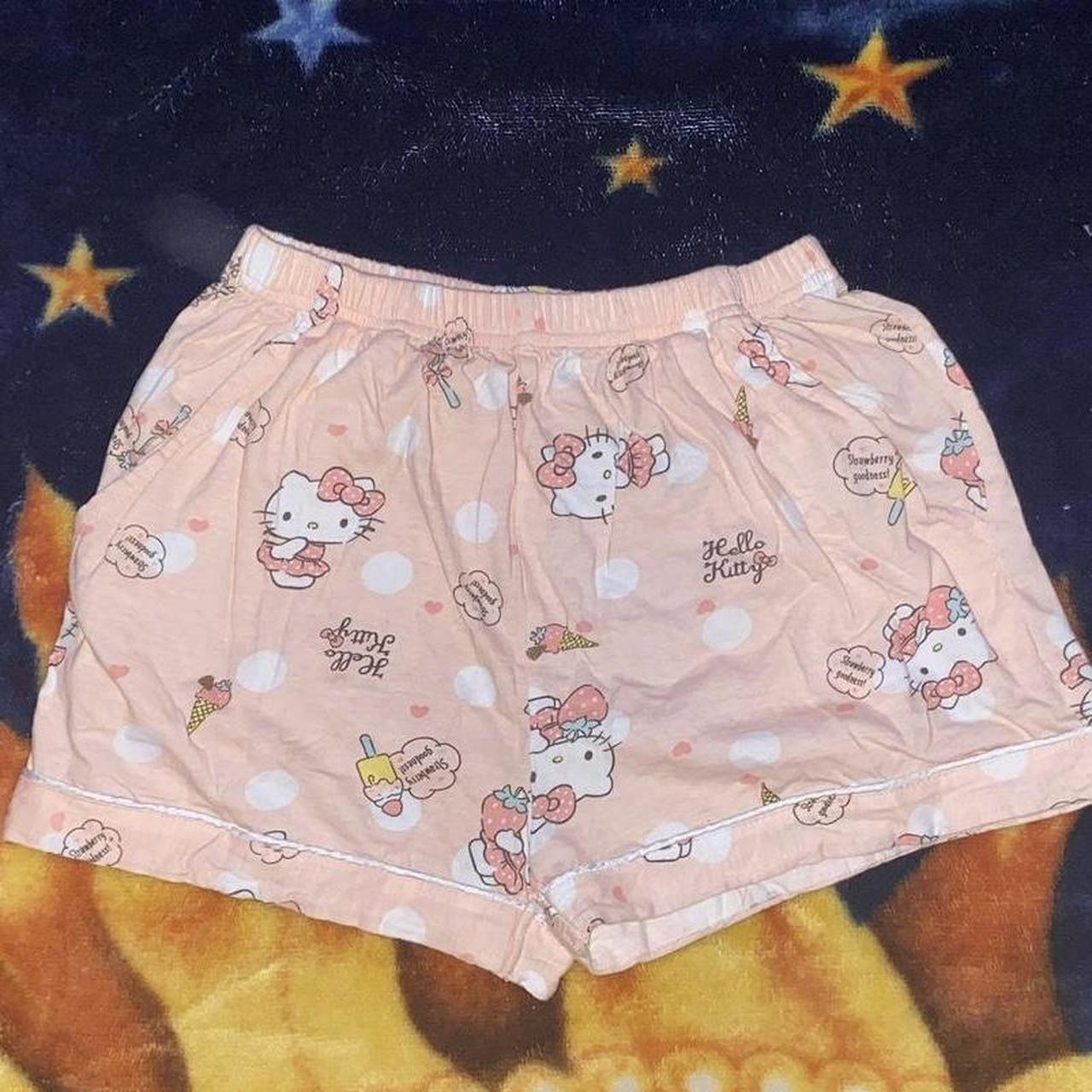 Hello Kitty Women's Pink Shorts | Depop