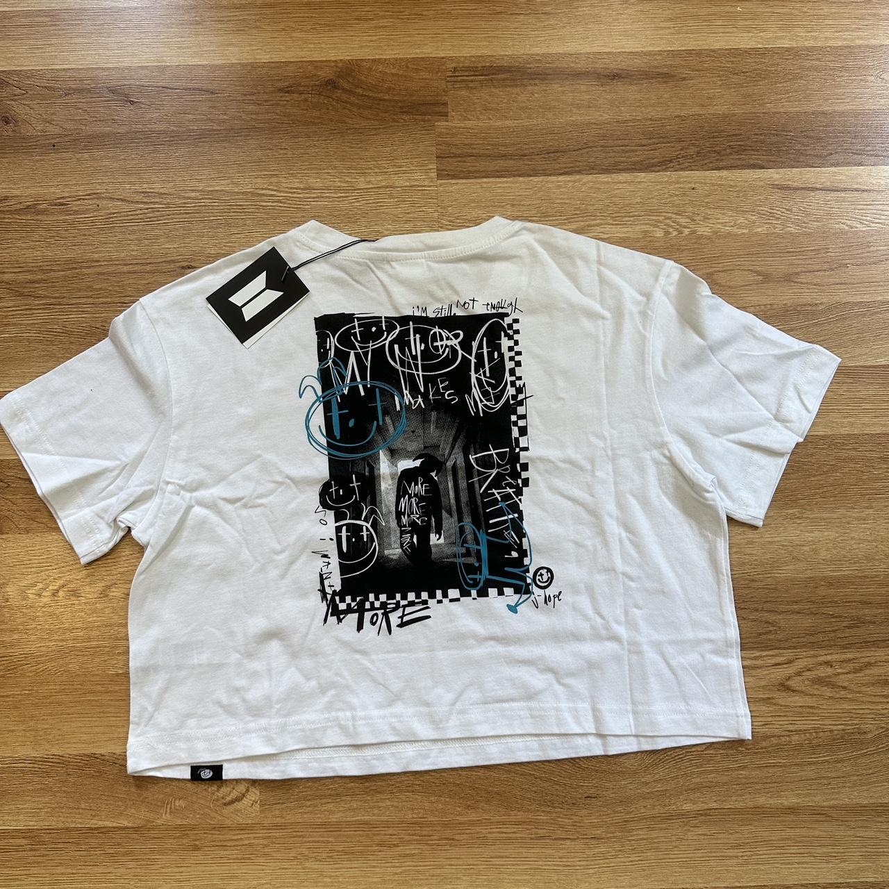 アイドル BTS Jack In The Box CROP T-SHIRT j-hope BTS JHOPE Jack in the Box crop T-shirt and CD | Depop