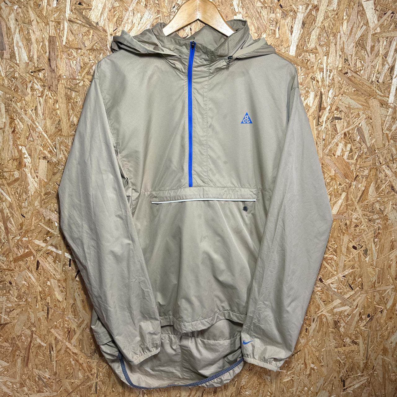 Vintage Nike ACG Half Zip Jacket Mens Size Medium Hooded