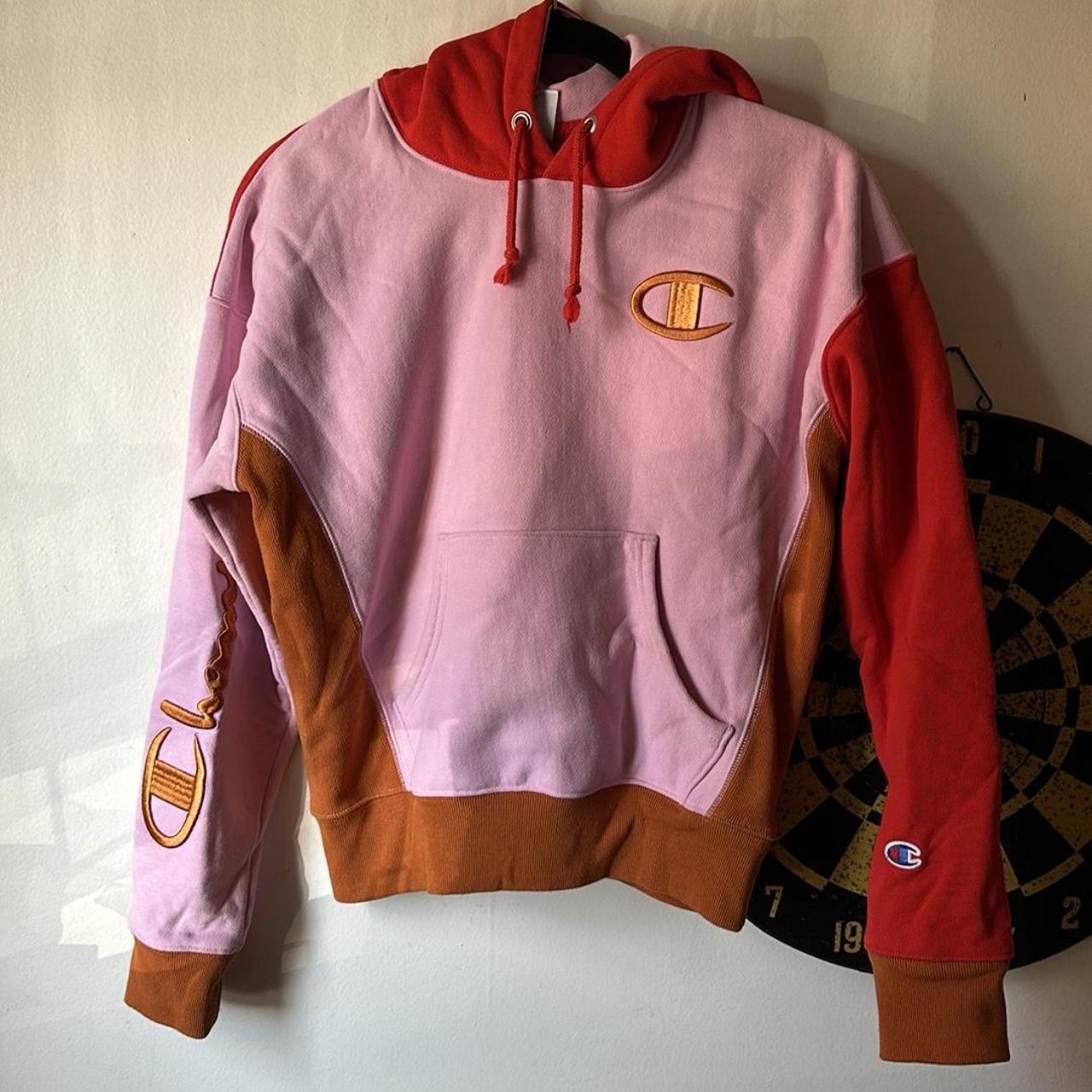 Champion deals patchwork hoodie