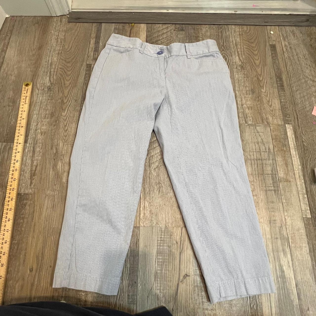 LOFT Women's Straight leg Chino Pants - Blue - 0 … - image 1