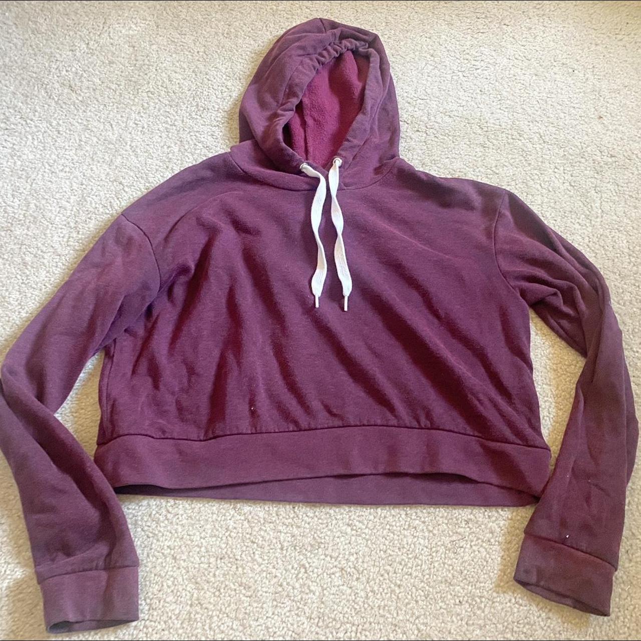 Maroon discount hoodie h&m