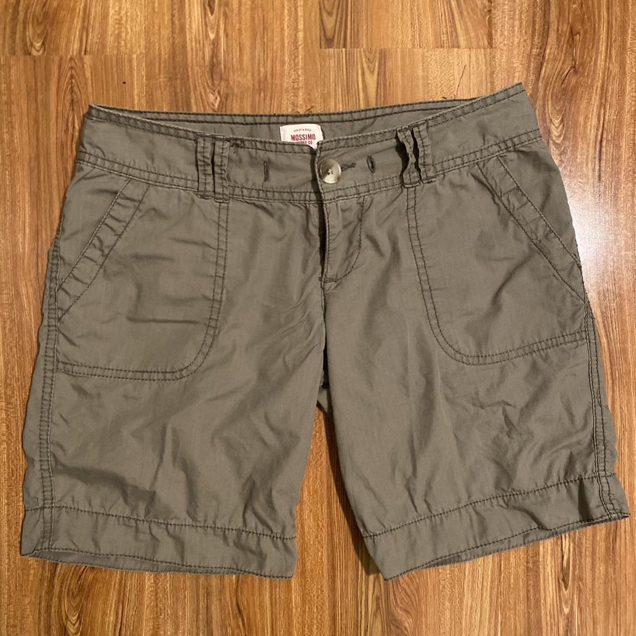 Mossimo khaki hot sale shorts