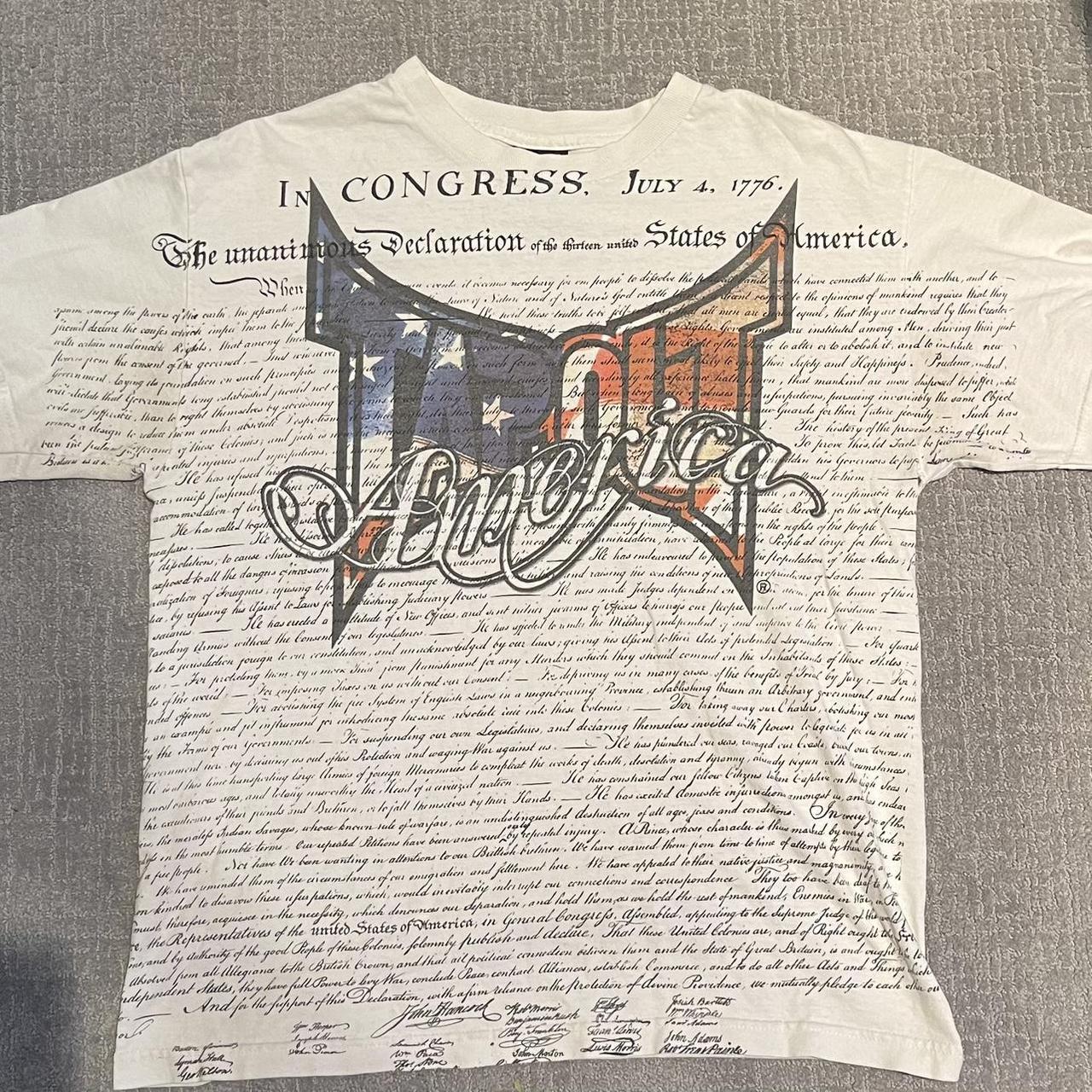 declaration of independence tee shirts