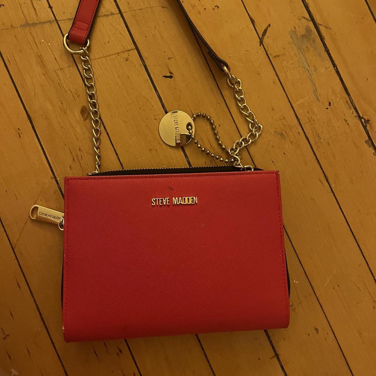 Steve Madden Women's Red Bag Depop