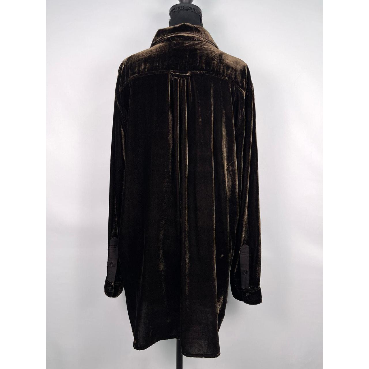 Source Unknown Women's Blouse - Brown - M – Butto… - image 4