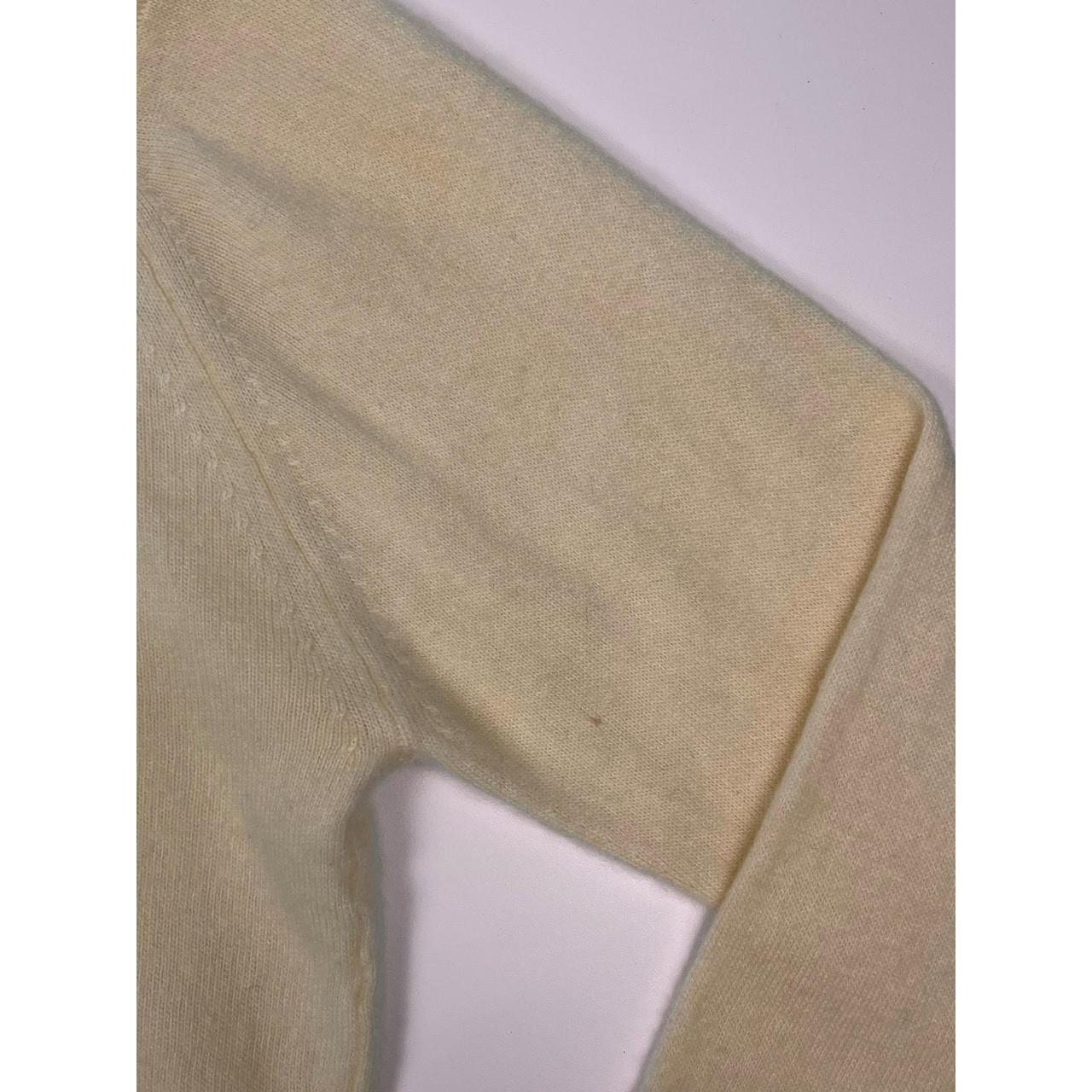 Source Unknown Women's Sweater - Cream - S – Eleg… - image 5
