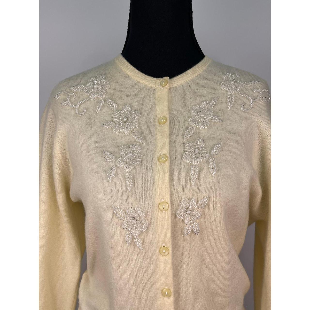 Source Unknown Women's Sweater - Cream - S – Eleg… - image 2