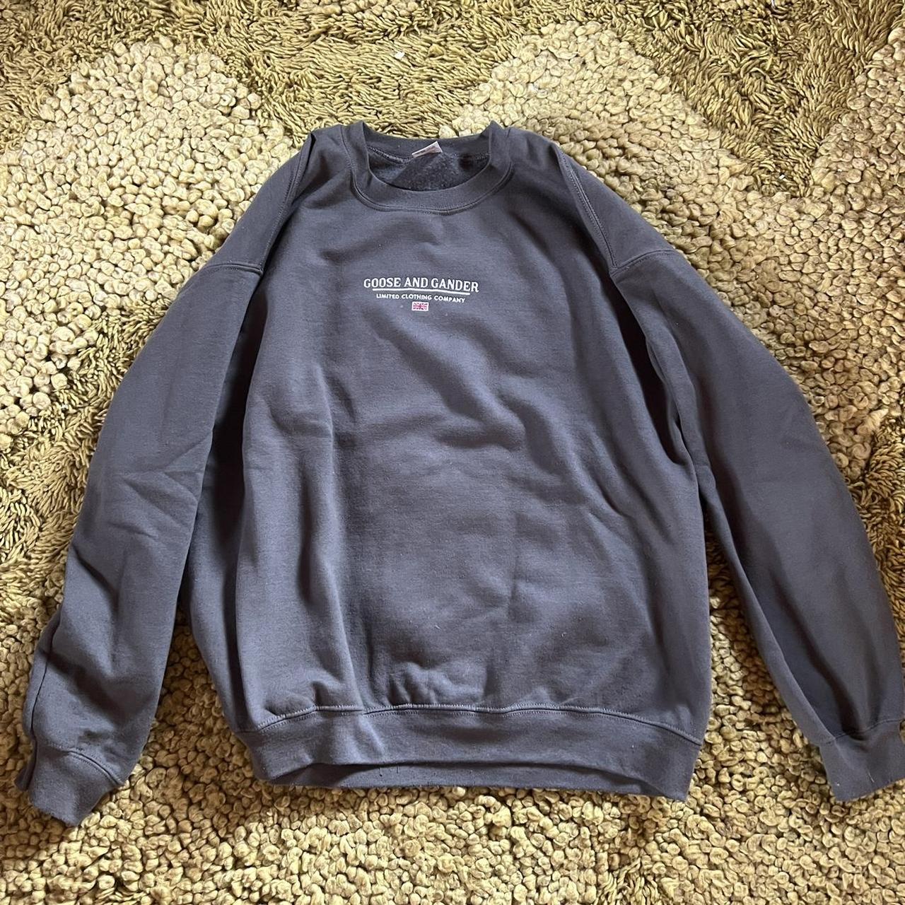 Grey Goose and Gander Jumper #jumper #grey #fleece... - Depop