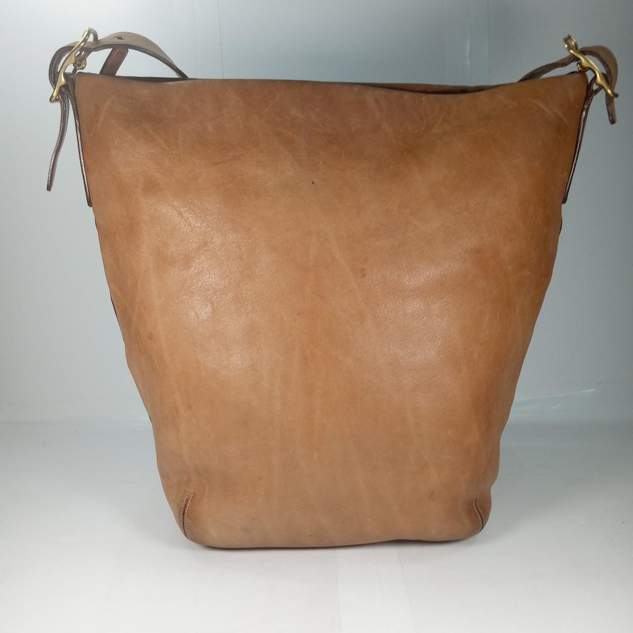 Vintage coach discount large bucket bag