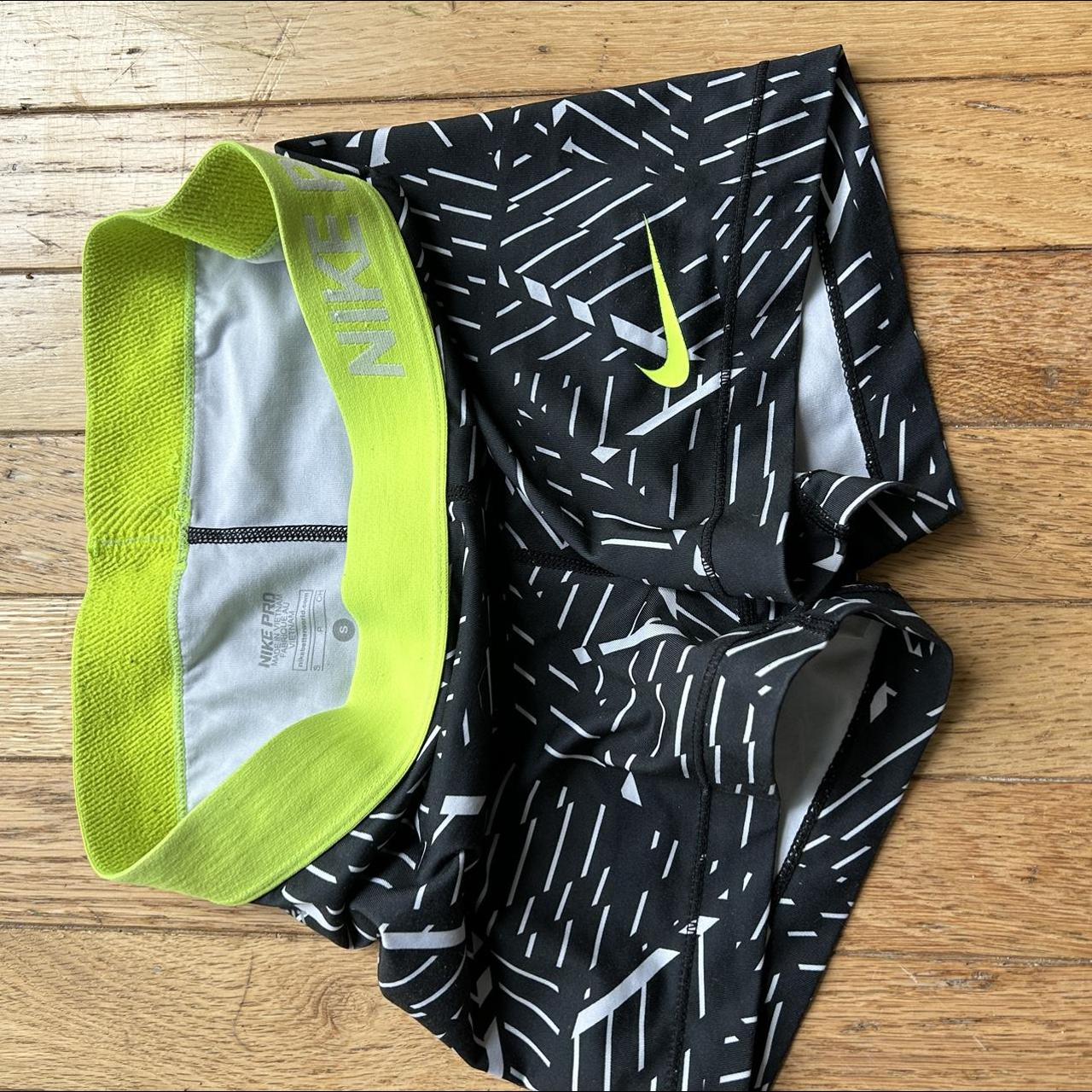 size small nike pro shorts