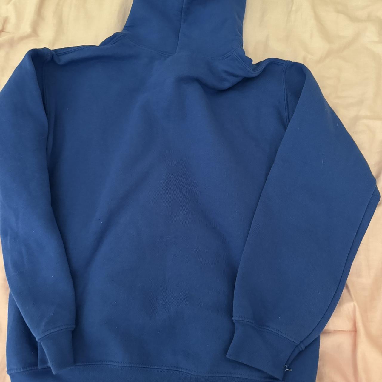 Blue ECNL HOUSTON SOCCER HOODIE SIZE SMALL USED IN... - Depop