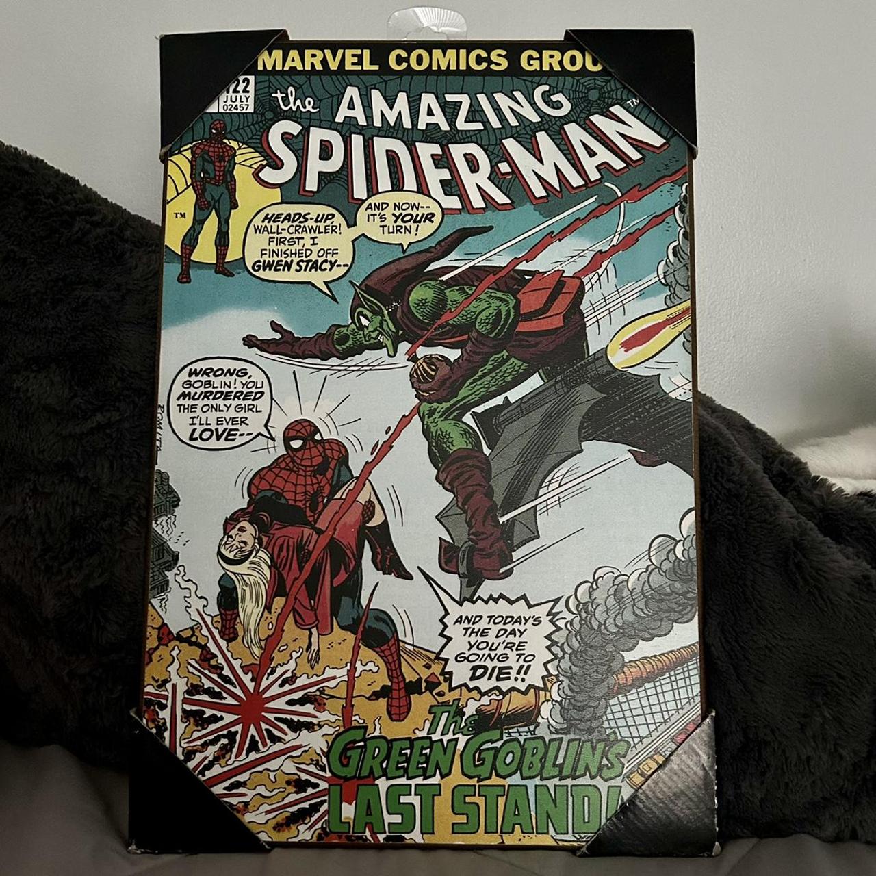 Spider-Man Decorum Sign Thick, heavy weight... - Depop