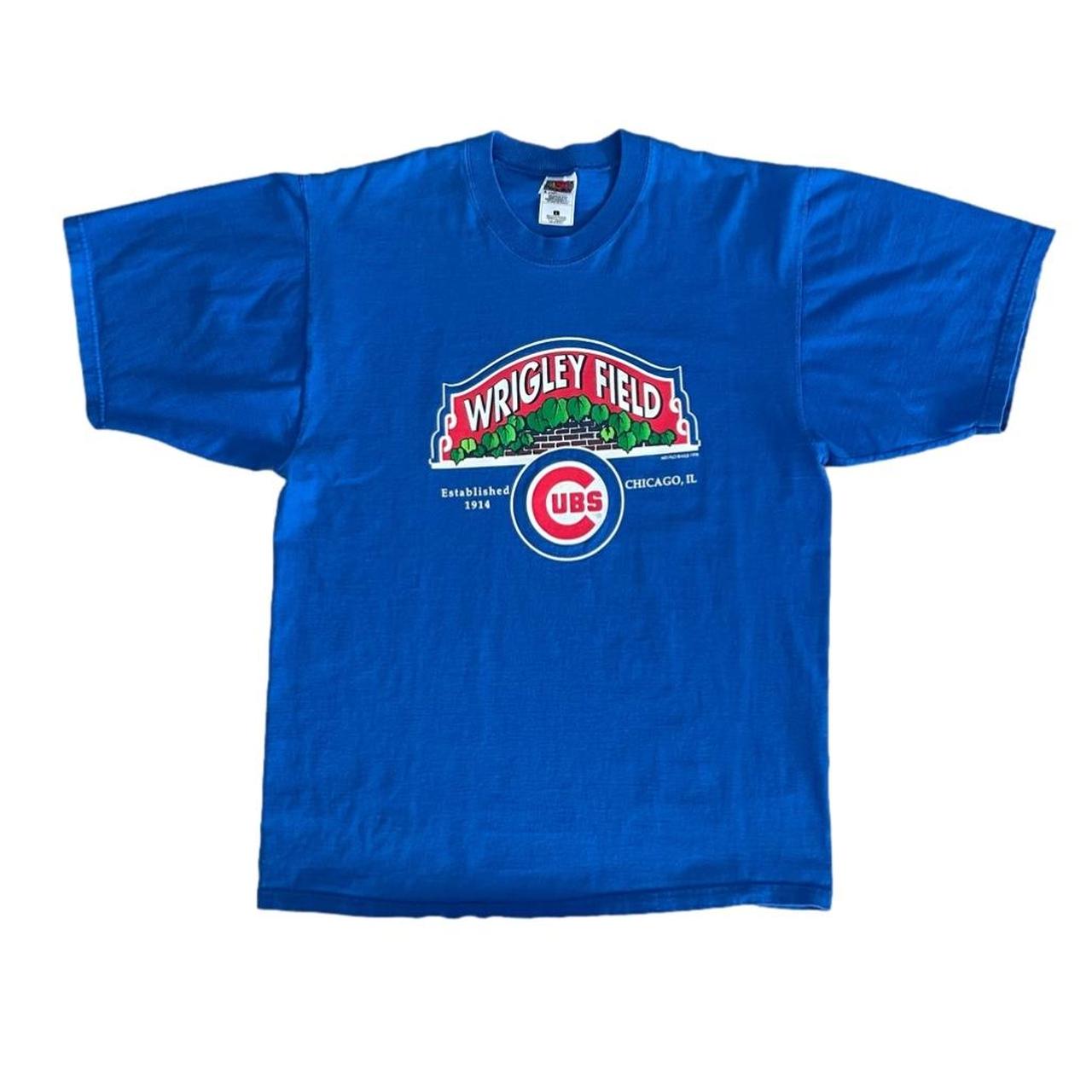 Vintage 1998 Chicago Cubs T Shirt / Baseball Wrigley Field / 