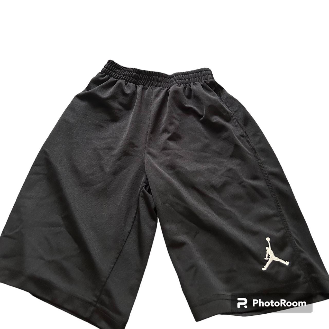mens jordan shorts black