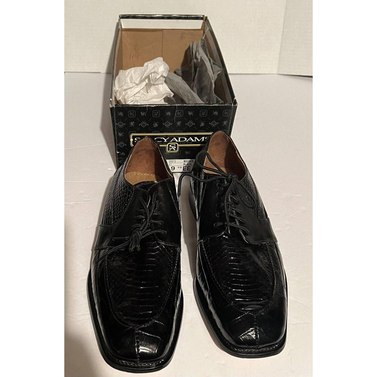 Stacy Adams Men's Black Oxfords | Depop