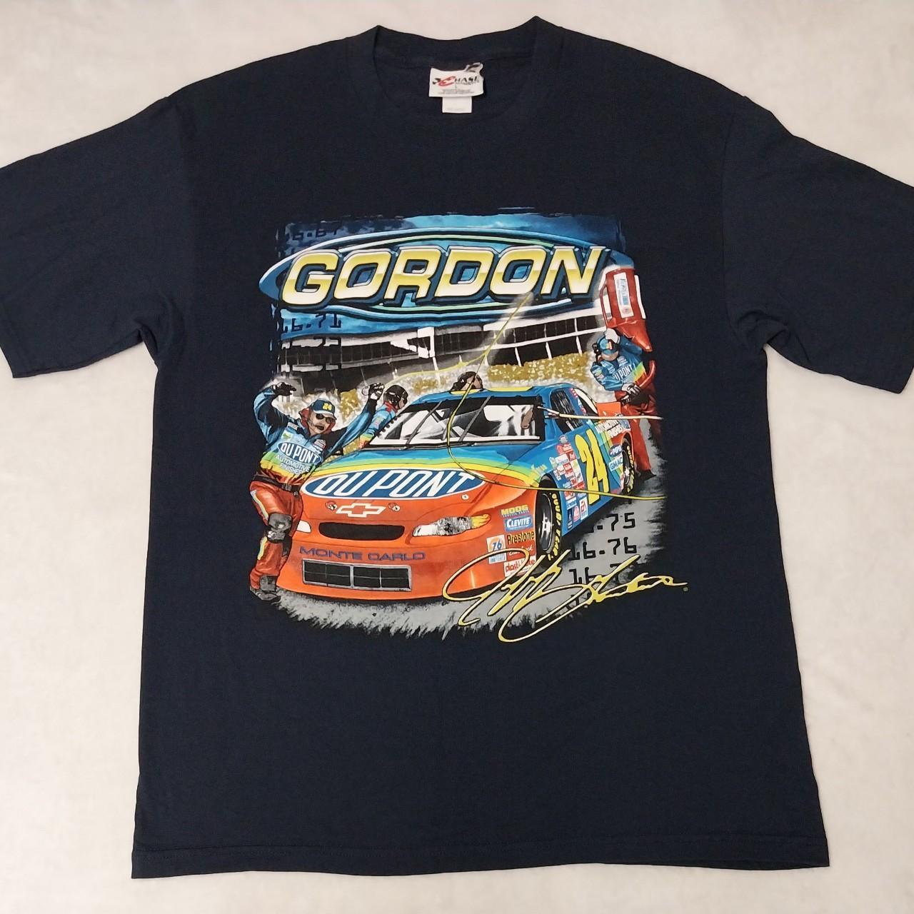 Vintage Chase Authentics Jeff Gordon T Shirt L Depop