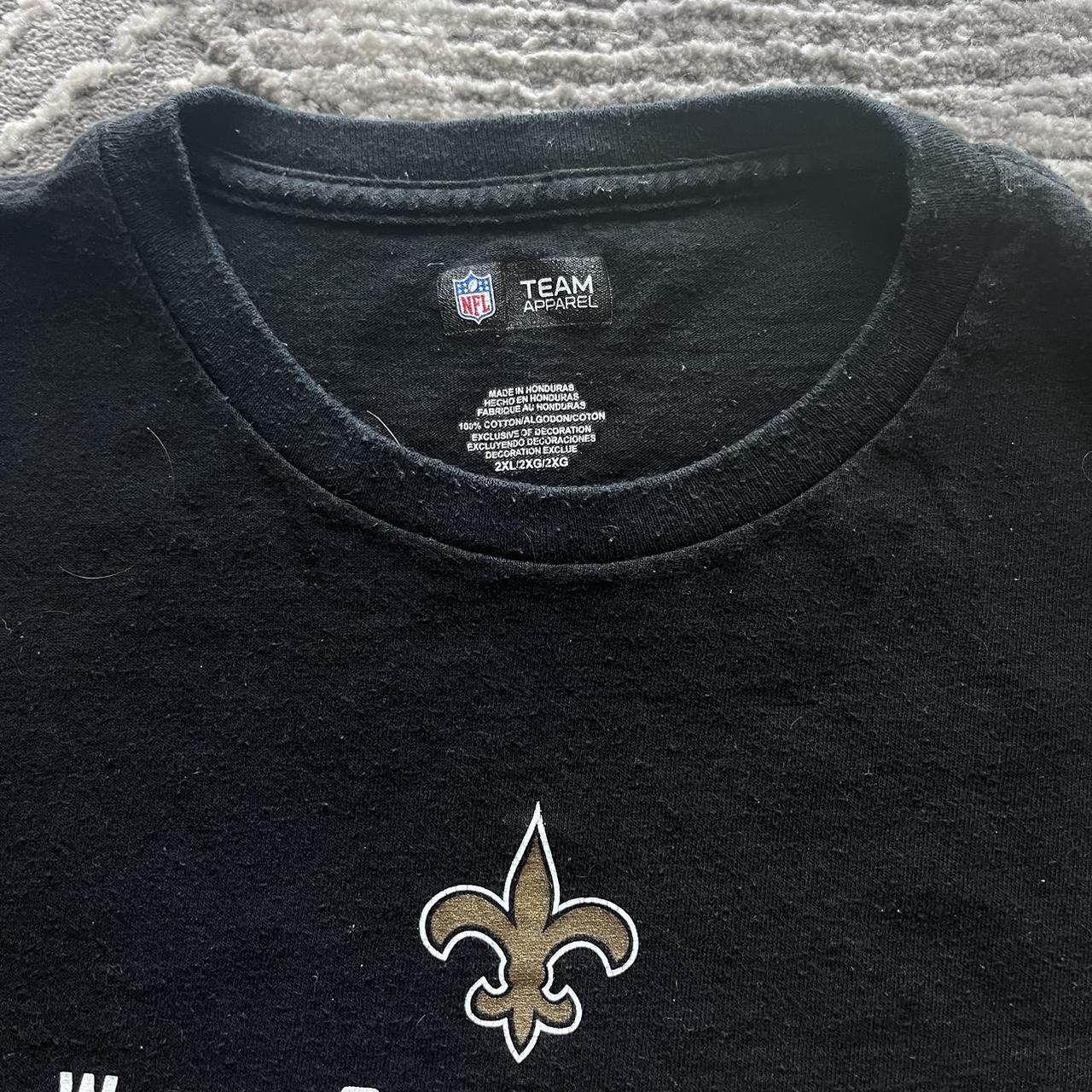 New Orleans Saints NFL Apparel branded tee⚜️ #whodat - Depop