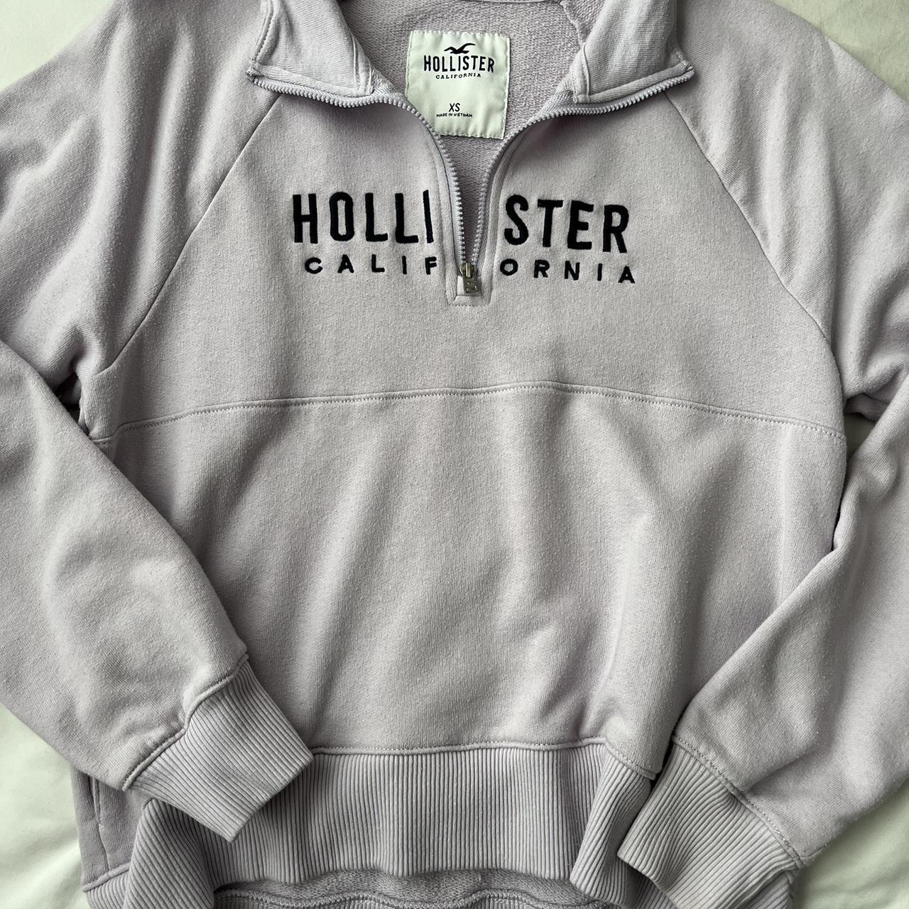 Hollister hot sale sweater jacket