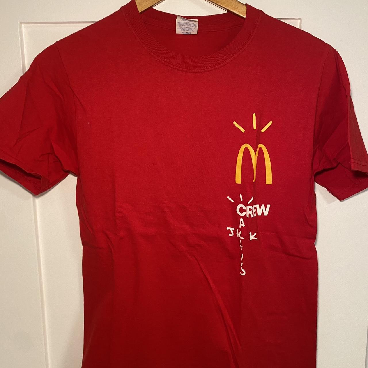 Travis Scott Men's Red T-shirt