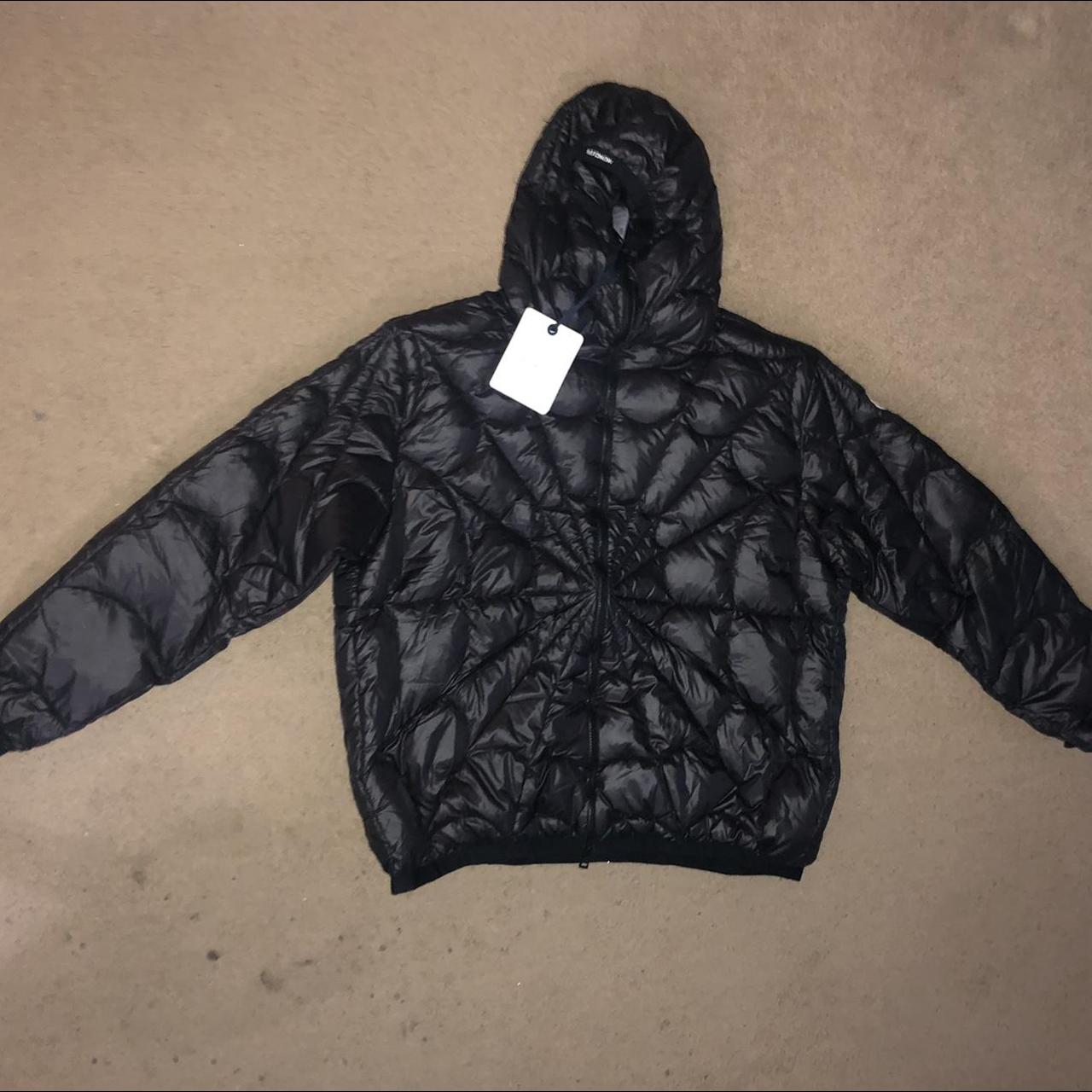 New Moncler x Spider-Man puffer Jacket -Never Worn... - Depop