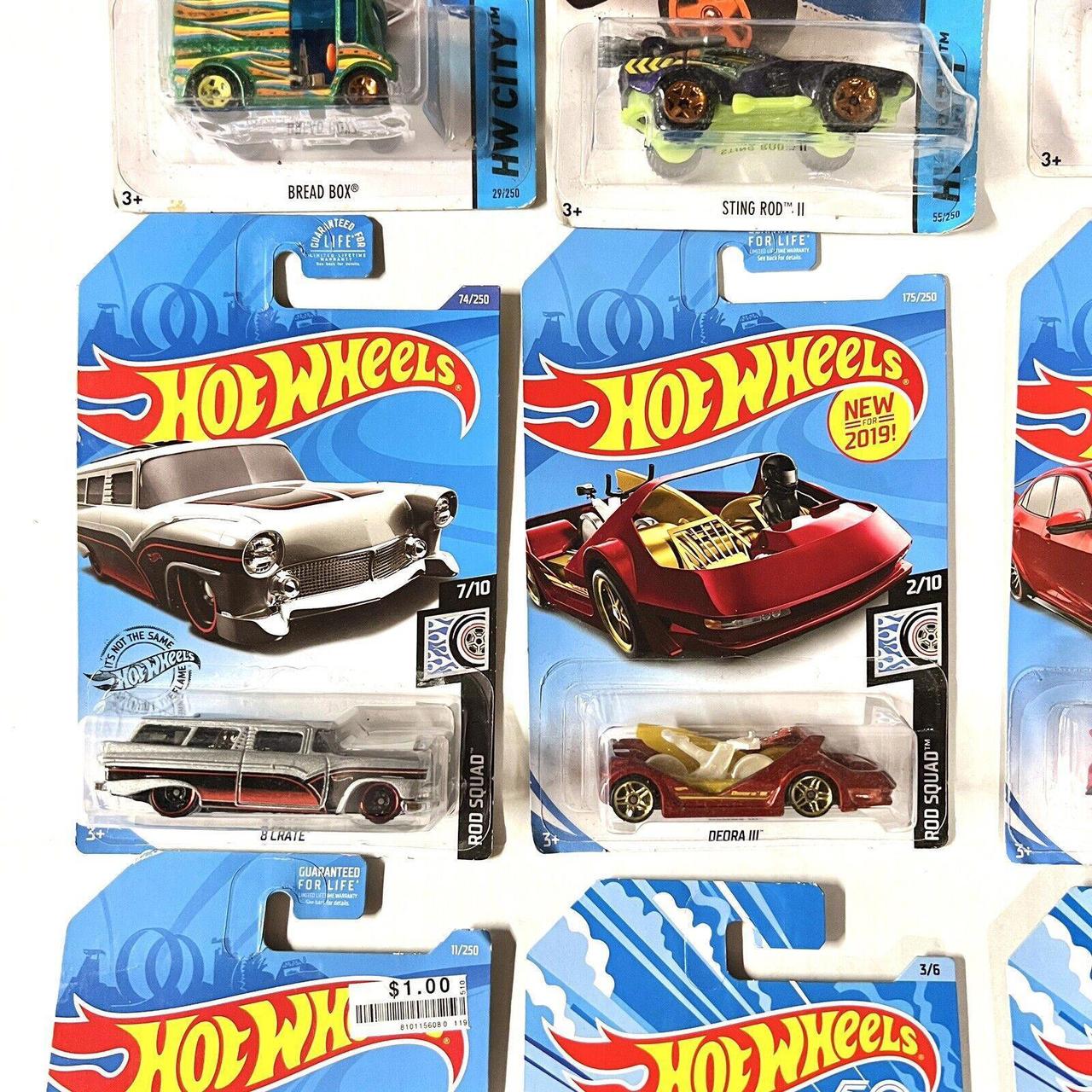 Hot Wheels Lot Of 12 Vehicles - 50th Anniversary,...